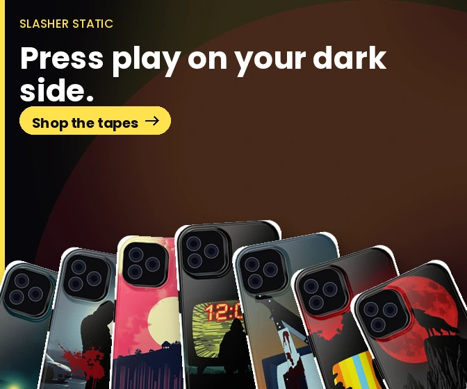 Slasher Static: Retro VHS slasher cases.